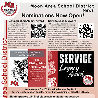Moon Area School District News